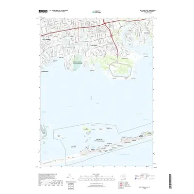 2019 Map of Bay Shore East, 2019 Print