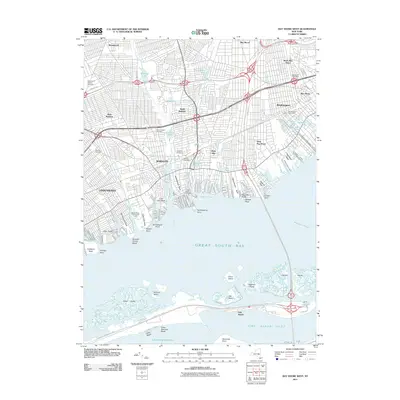 2011 Map of Bay Shore West, 2011 Print