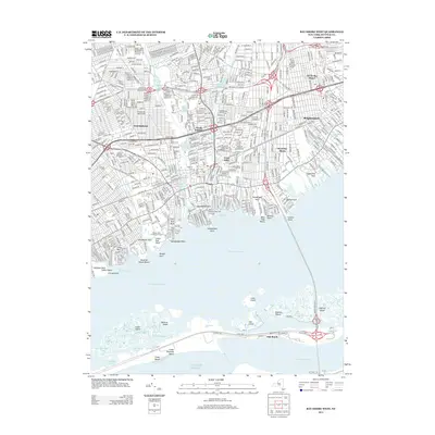 2013 Map of Bay Shore West, 2013 Print