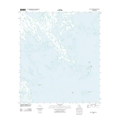 2012 Map of Bay Tambour, 2012 Print