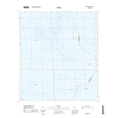 2018 Map of Bay Tambour, 2018 Print