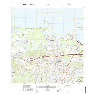 2018 Map of Bayamon, 2018 Print