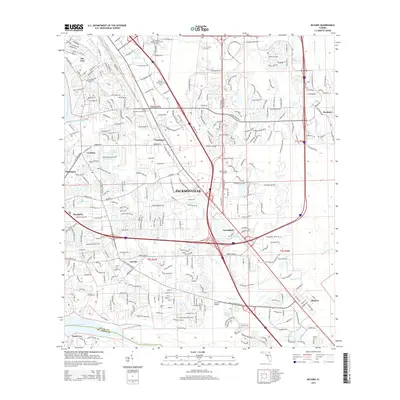 2015 Map of Bayard, 2015 Print