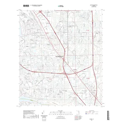 2021 Map of Bayard, 2021 Print