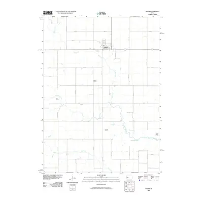 2010 Map of Bayard, 2010 Print