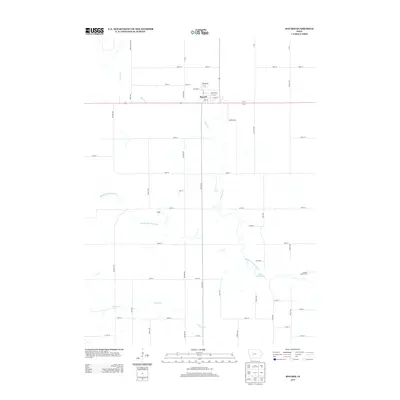 2013 Map of Bayard, 2013 Print