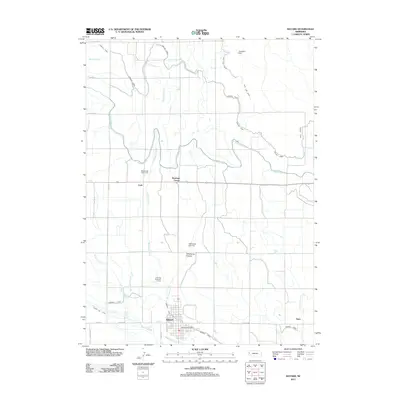 2011 Map of Bayard, 2011 Print