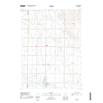 2017 Map of Bayard, 2017 Print