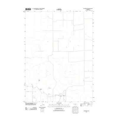 2011 Map of Bayard NE, 2011 Print