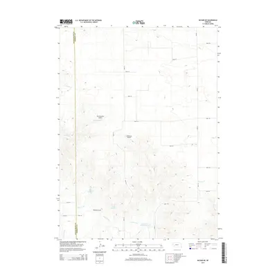 2014 Map of Bayard NE, 2014 Print