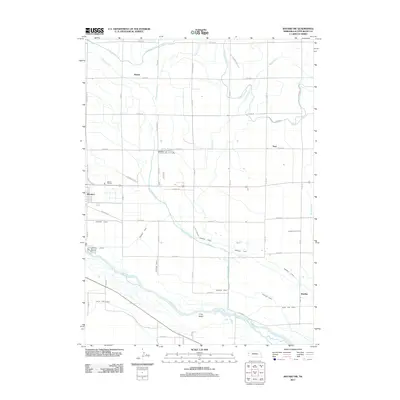 2011 Map of Bayard SW, 2011 Print