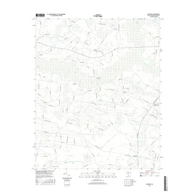 2017 Map of Bayboro, 2017 Print