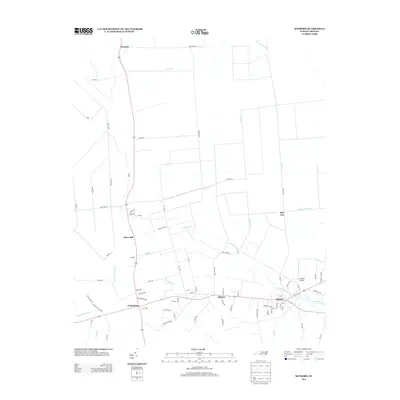 2013 Map of Bayboro, 2013 Print