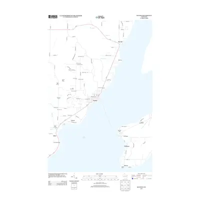2013 Map of Bayfield, 2013 Print