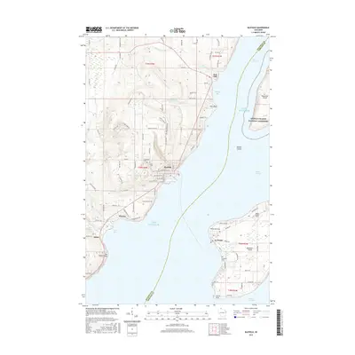 2015 Map of Bayfield, 2015 Print