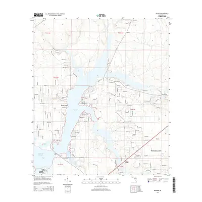2015 Map of Bayhead, 2015 Print