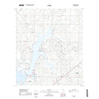 2018 Map of Bayhead, 2018 Print