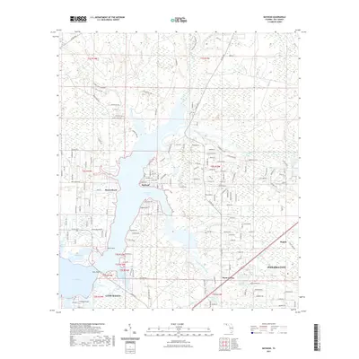 2021 Map of Bayhead, 2021 Print