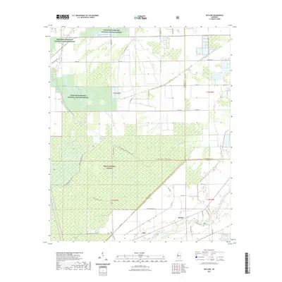 2021 Map of Bayland, 2021 Print