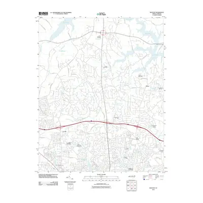 2010 Map of Bayleaf, 2010 Print