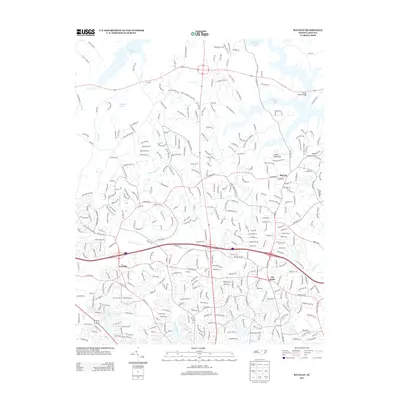 2013 Map of Bayleaf, 2013 Print