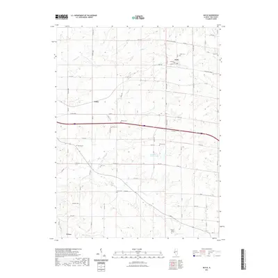 2021 Map of Baylis, 2021 Print