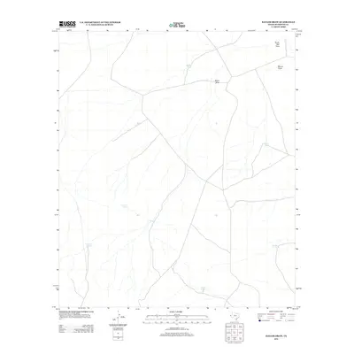 2012 Map of Baylor Draw, 2012 Print