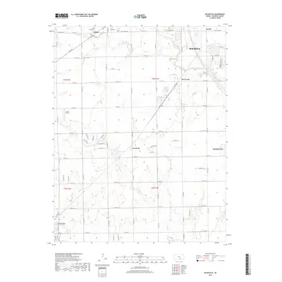 2018 Map of Bayneville, 2018 Print