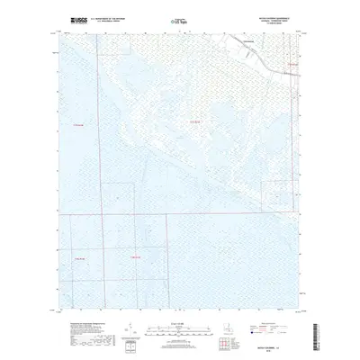 2018 Map of Bayou Cocodrie, 2018 Print