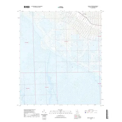 2020 Map of Bayou Cocodrie, 2020 Print