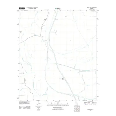 2012 Map of Bayou Jack, 2012 Print