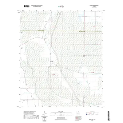 2018 Map of Bayou Jack, 2018 Print