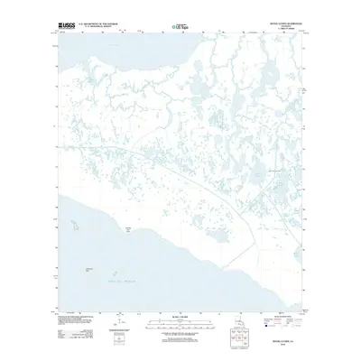 2012 Map of Bayou Lucien, 2012 Print