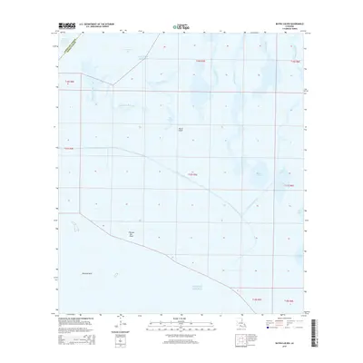 2015 Map of Bayou Lucien, 2015 Print
