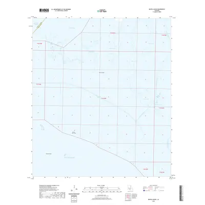 2020 Map of Bayou Lucien, 2020 Print