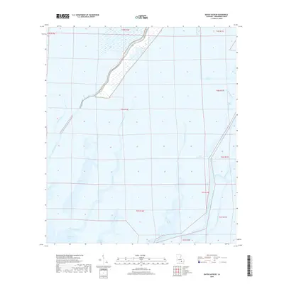 2018 Map of Bayou Sauveur, 2018 Print