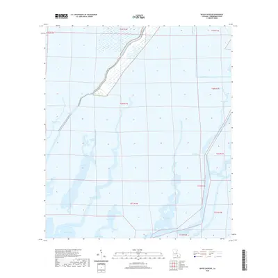 2020 Map of Bayou Sauveur, 2020 Print