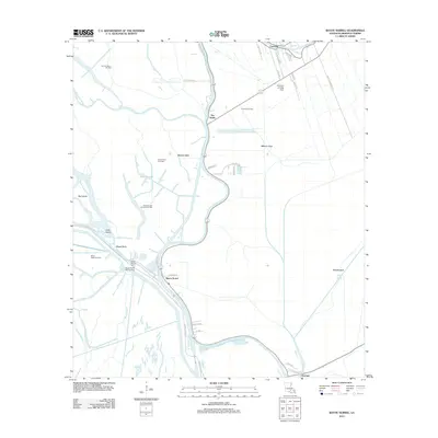 2012 Map of Bayou Sorrel, 2012 Print