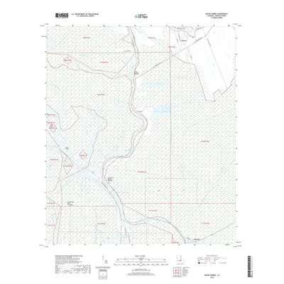 2018 Map of Bayou Sorrel, 2018 Print