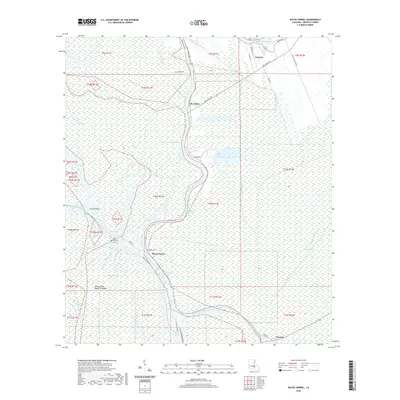 2020 Map of Bayou Sorrel, 2020 Print