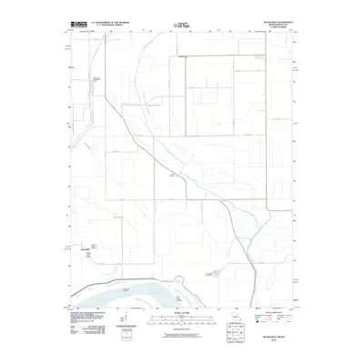2010 Map of Bayouville, 2010 Print
