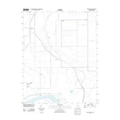 2012 Map of Bayouville, 2012 Print