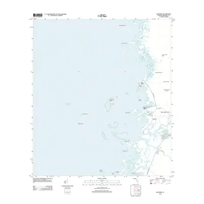 2012 Map of Bayport, 2012 Print