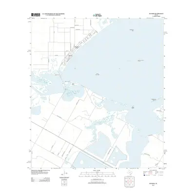 2013 Map of Bayside, 2013 Print