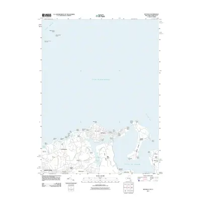 2011 Map of Bayville, 2011 Print