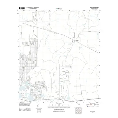 2012 Map of Baywood, 2012 Print
