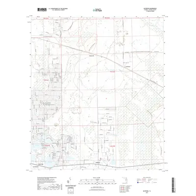 2021 Map of Baywood, 2021 Print