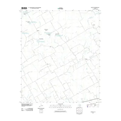 2010 Map of Bazette, 2010 Print