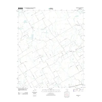 2012 Map of Bazette, 2012 Print