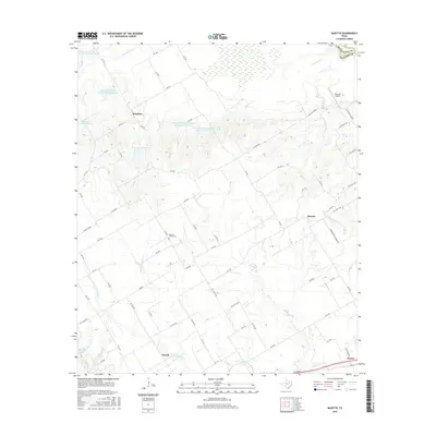 2016 Map of Bazette, 2016 Print